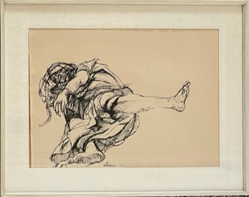 Rico Lebrun (1900-1977) 1944 Ink , Signed