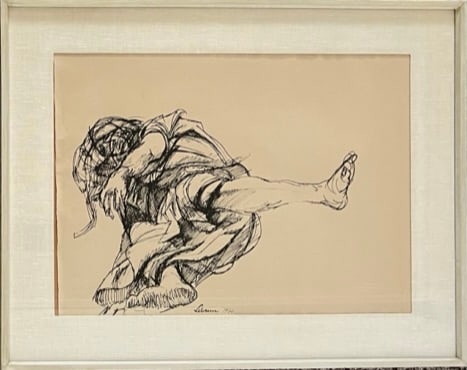 Rico Lebrun (1900-1977) 1944 Ink , Signed