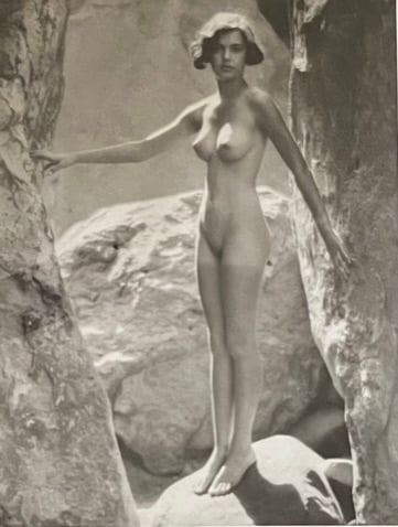 Forman Hanna: Forman Hanna: USA Estate Platinum Print (less than 20 made per Etherton Gallery) Published by Etherton Gallery- selected as best of the nudes. Frame: 23 x 18 3/4 Img: 17 1/2 x 14"
