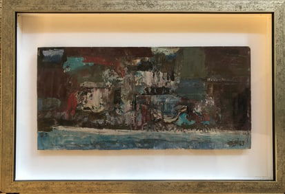 Rosen - Mid Century Abstract signed/dated