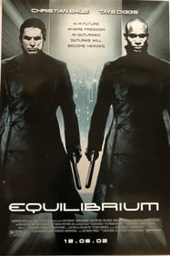 Equilibrium - Original Movie Poster