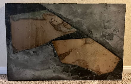 Laddie John Dill (1943-) Abstract Construction 1976