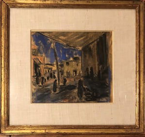 Max Thalmann - Pastel- c1930's