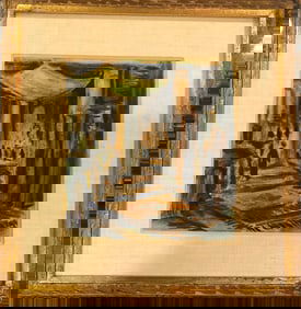 Max Thalmann - Pastel- c1930's