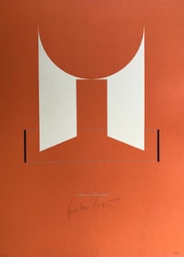 Gustavo Torner ( B. 1925-) Lithograph 1972 Signed