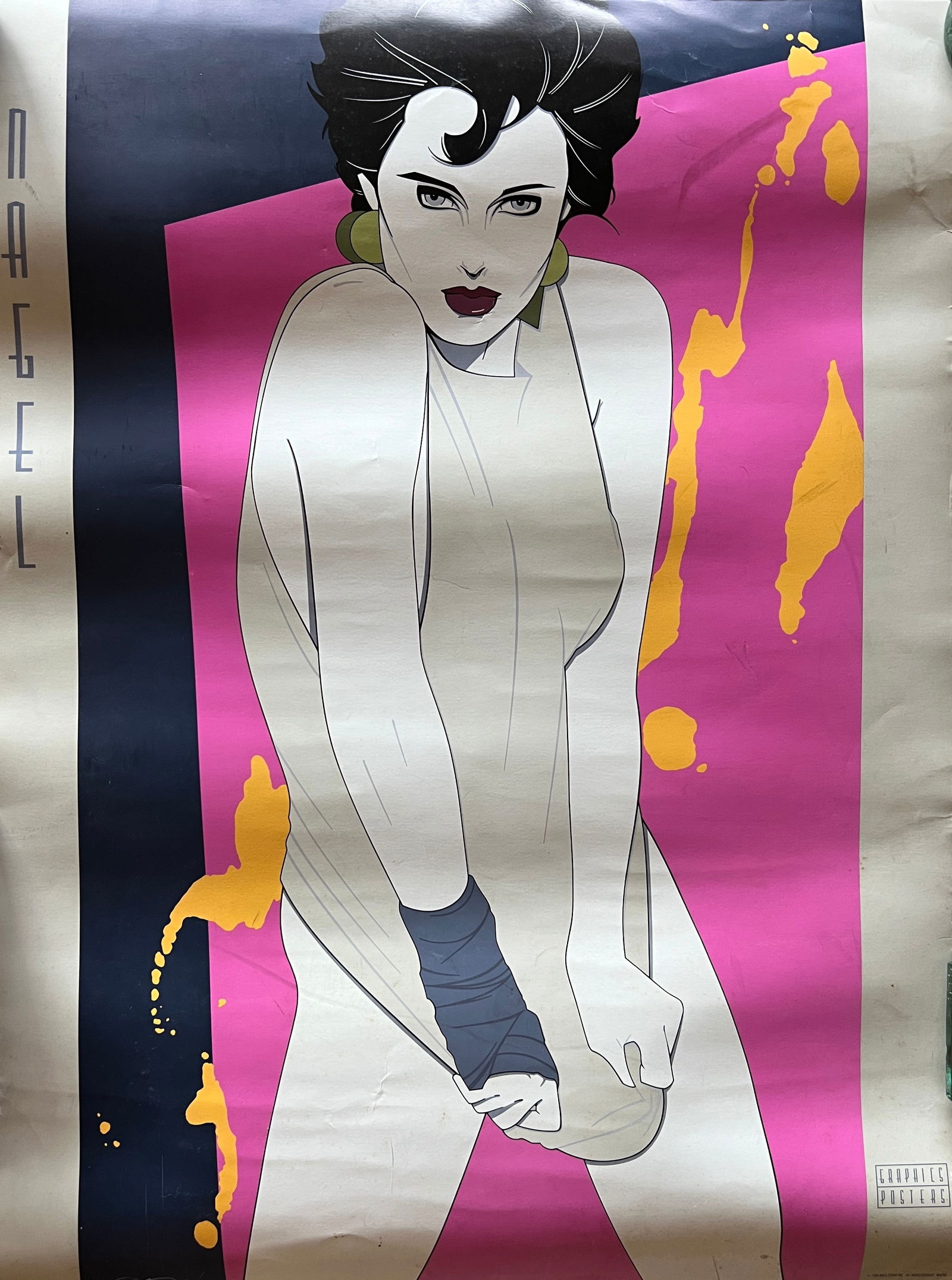 Nagel (1945-1984): Patrick Nagel (1945-1984) Graphic Posters 1999 Nagel Studio Inc. Great color. 24 x 18"