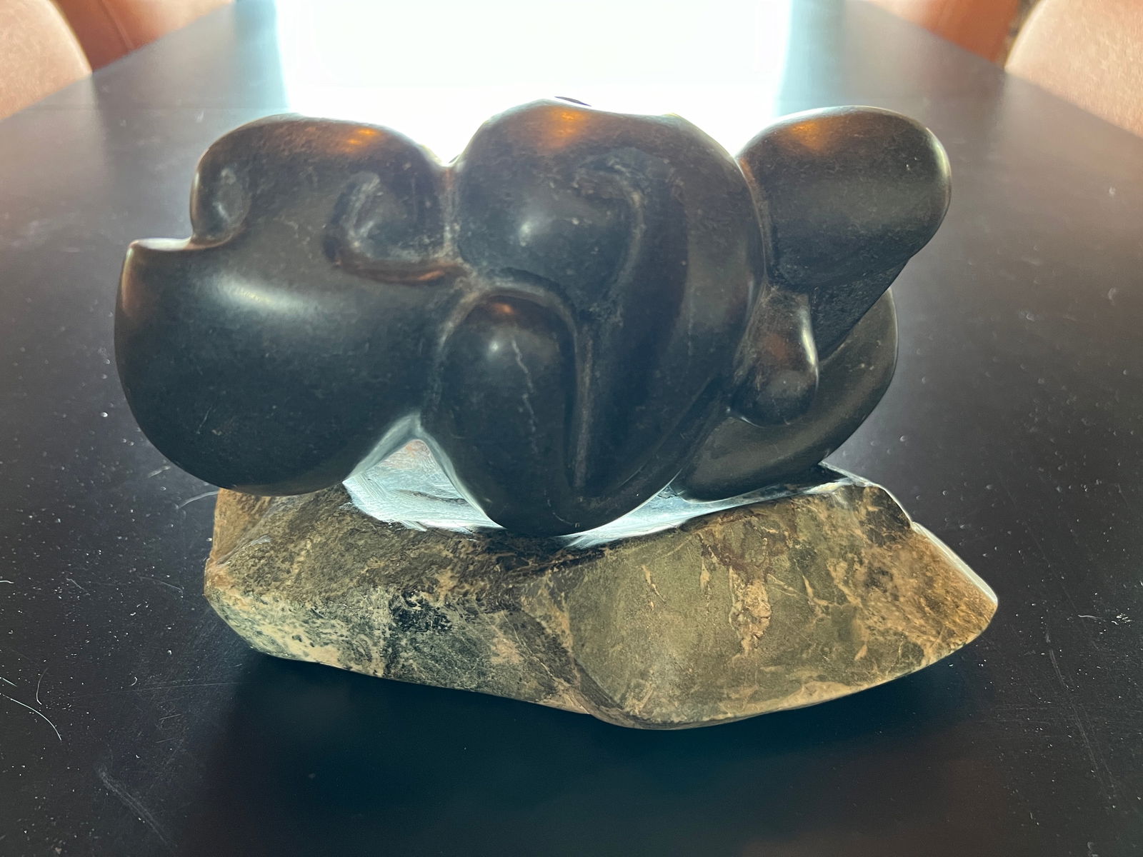 Zimbabwe Stone Sculpture signed Makaza (1 of 4)