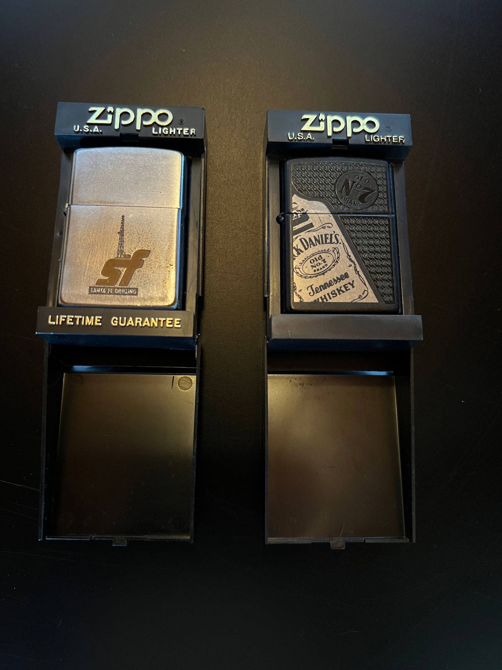 Pair of Vintage Zippo Lighters in Original Cases (1 of 9)