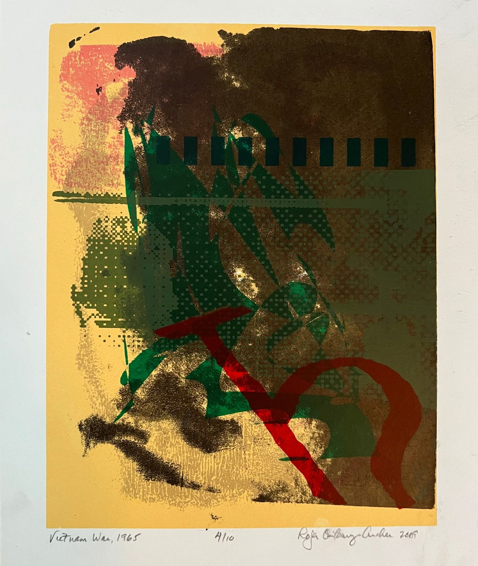 Roger O' Leary Archer (1947-2021) -Signed/Dated (1 of 3)