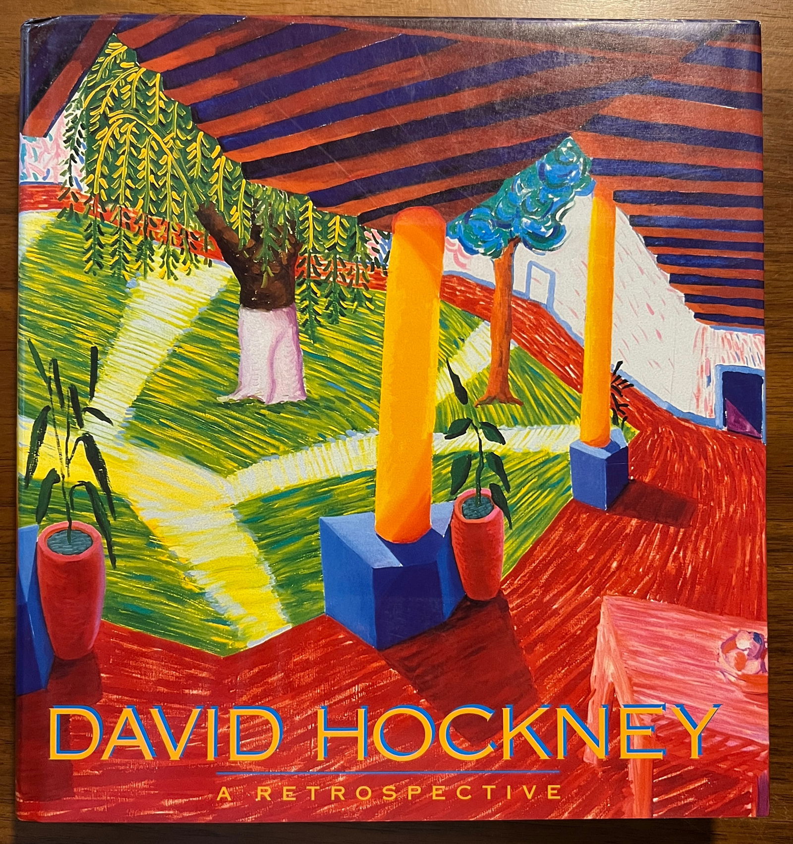 David Hockney - A Retrospective.  Catalog exhibition 1988/89 (1 of 6)