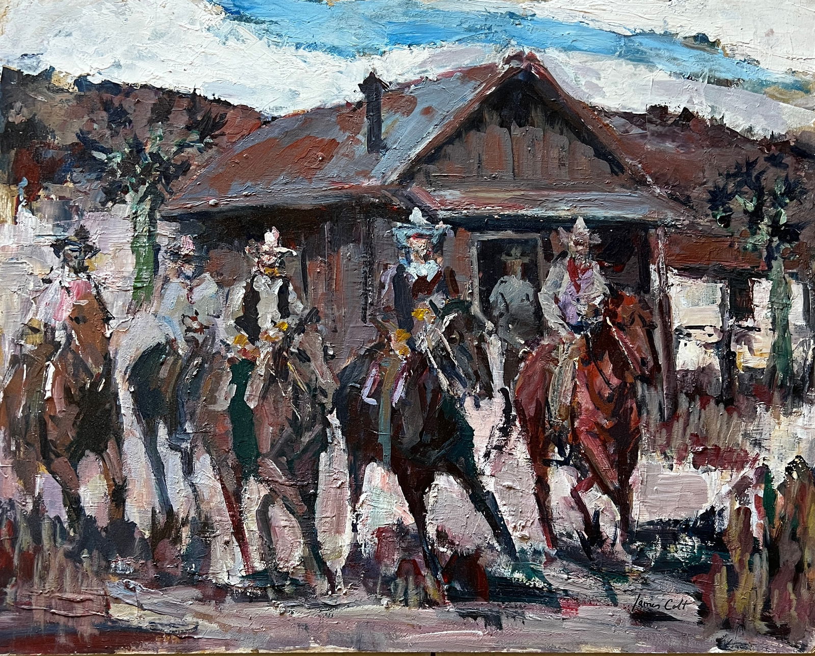 James Colt - Painting - Signed 24 x 30" (1 of 5)