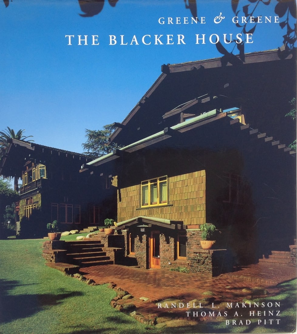 Greene and Greene: The Blacker House - FIRST EDITION -: Greene and Greene : The Blacker House Makinson, Randell L.; Heinz, Thomas A.; Pitt, Brad Published by Gibbs Smith, Publisher, Layton, UT, U.S.A., 2000 Bibliographic Details Title: Greene and Greene : 