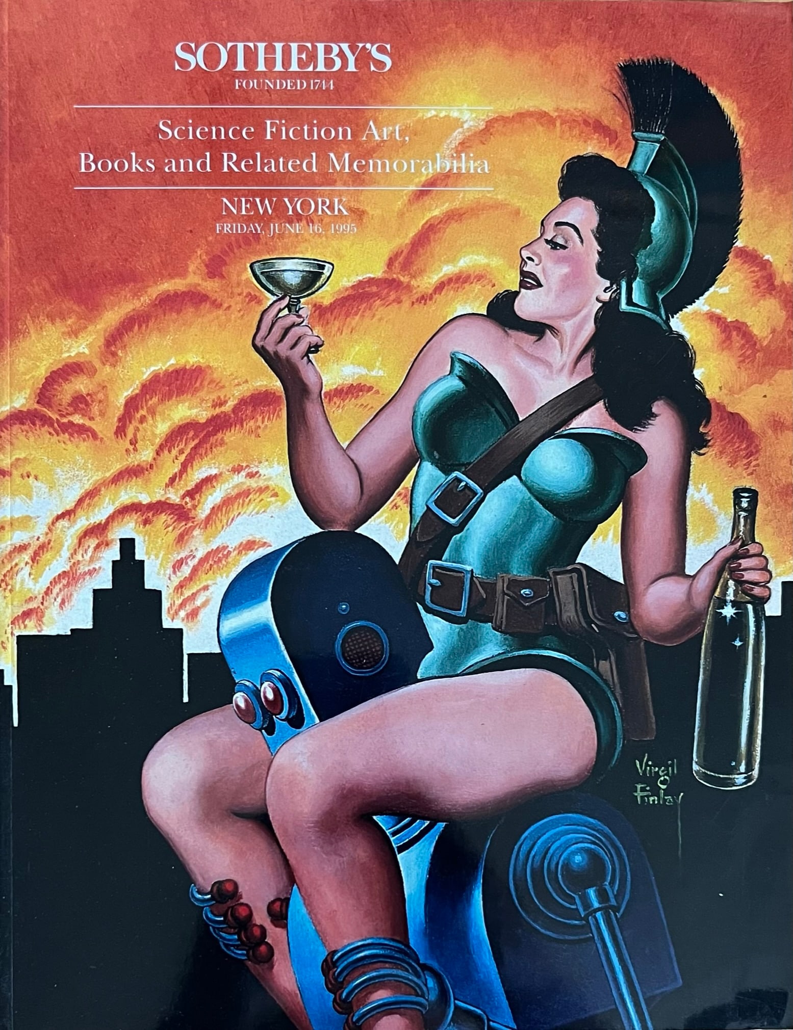 Sothebys Catalog Comic Books and Sci Fi 1995 (1 of 5)