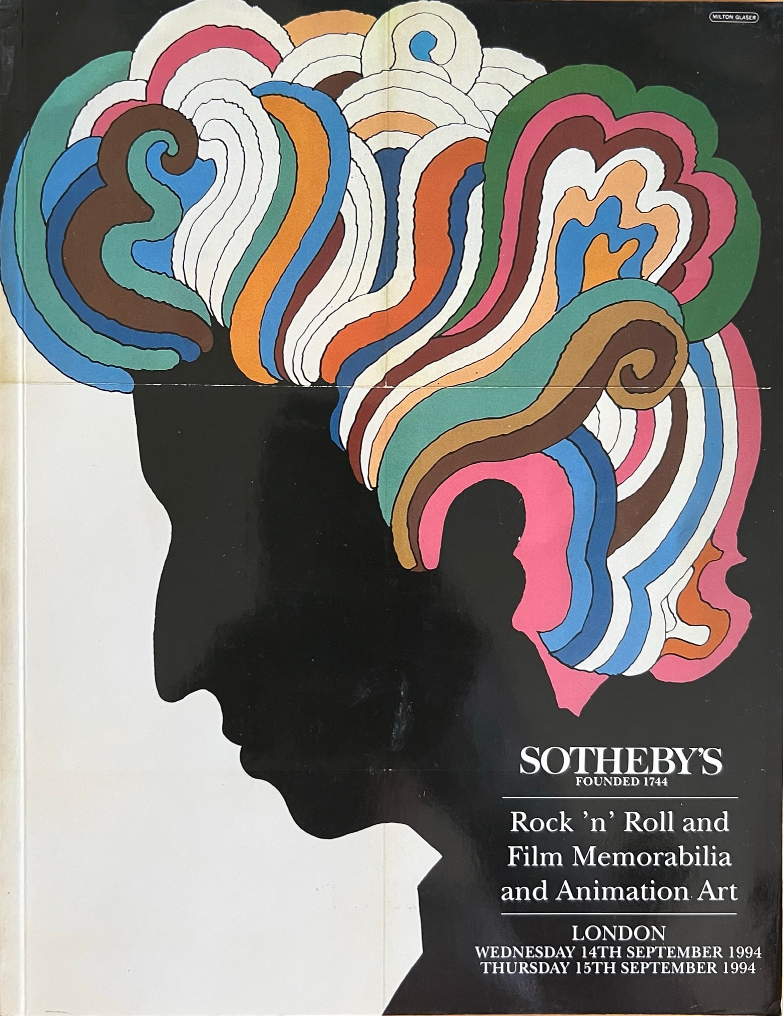 Sotheby Rock n Roll Catalog London 1994: Sothebys - Rock n Roll Film Memorablia and Animation Art - London 1994