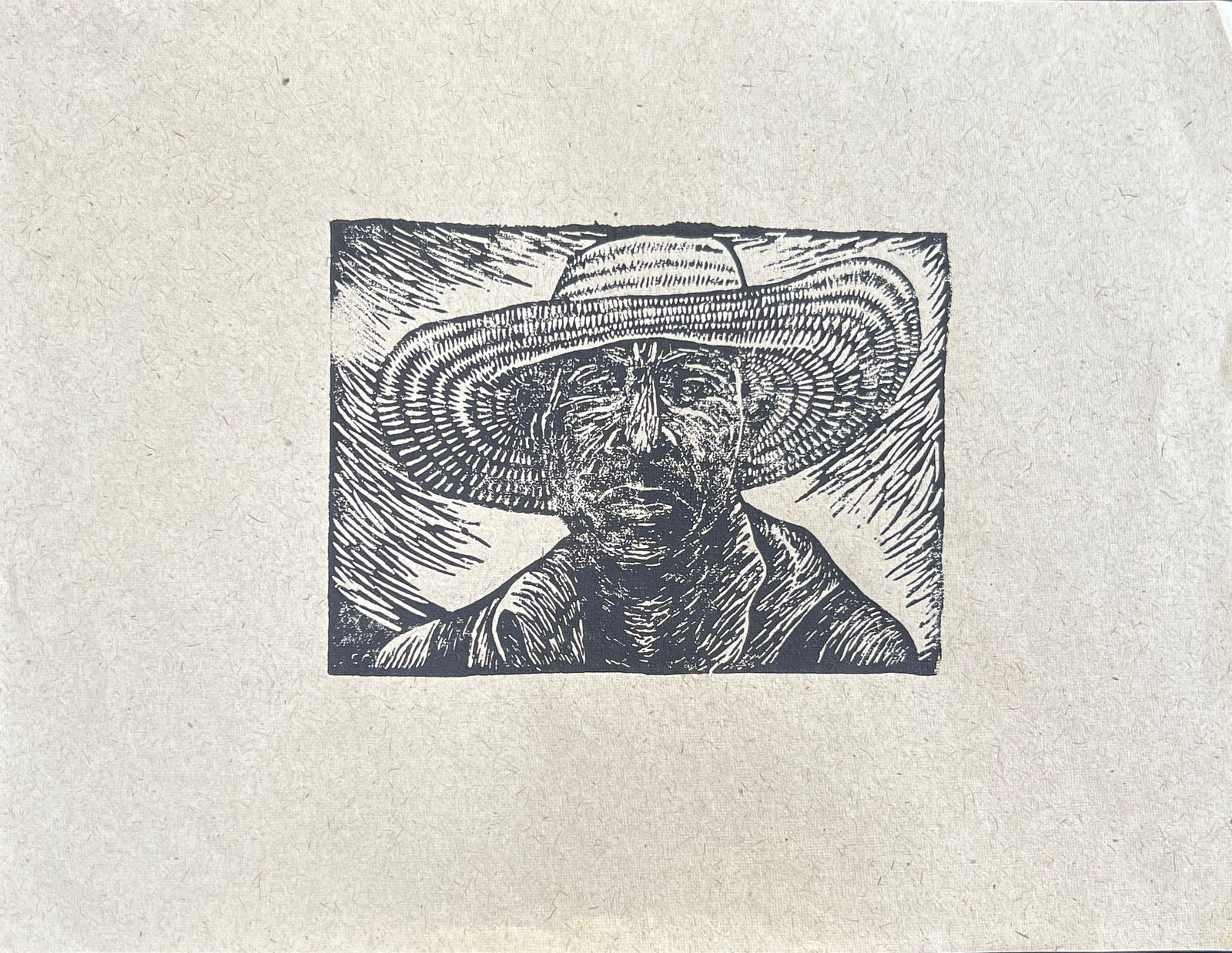 Elizabeth Catlett- Sharecropper: Elizabeth Catlett - Sharecropper - Dimension: 8.50 x 11. powerfully depicts an anonymous Black woman tenant farmer, elevating the working poor with heroic dignity through strong lines, high contrast,