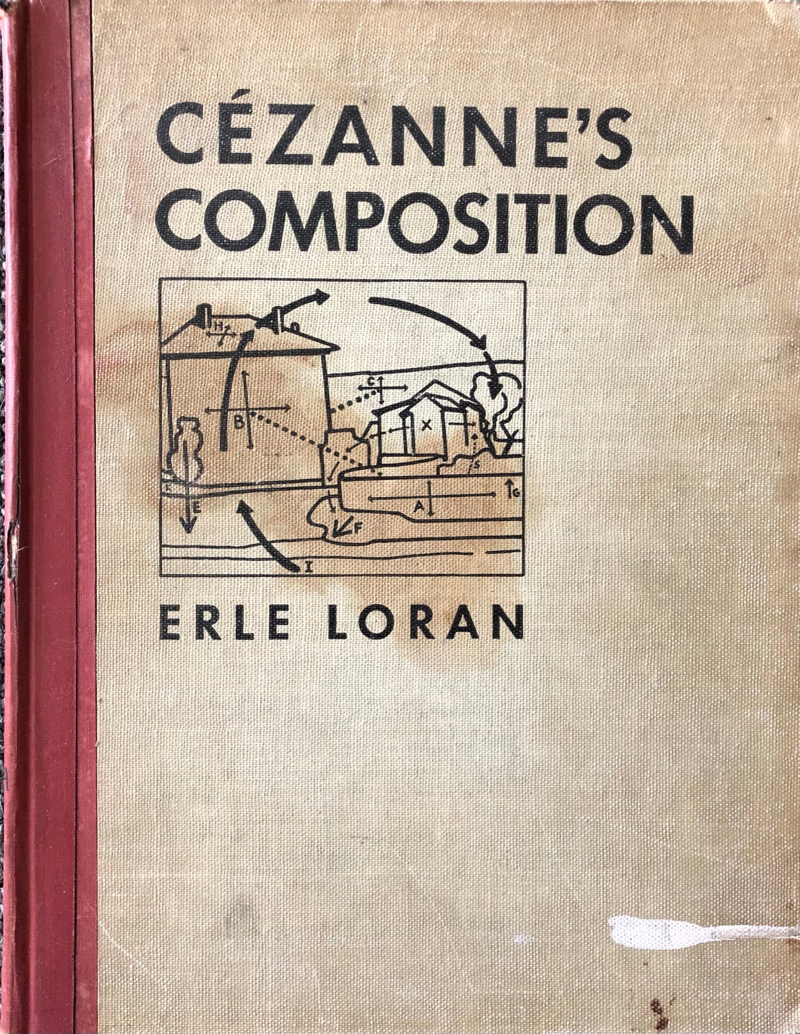Cezannes Composition -1946: Cezannes Composition by Erle Loran . 141 Pages Glendale College Library (w/take out card in place) University of California Press Berkeley and Los Angeles. Year: 1946. 2nd edition 3rd printing