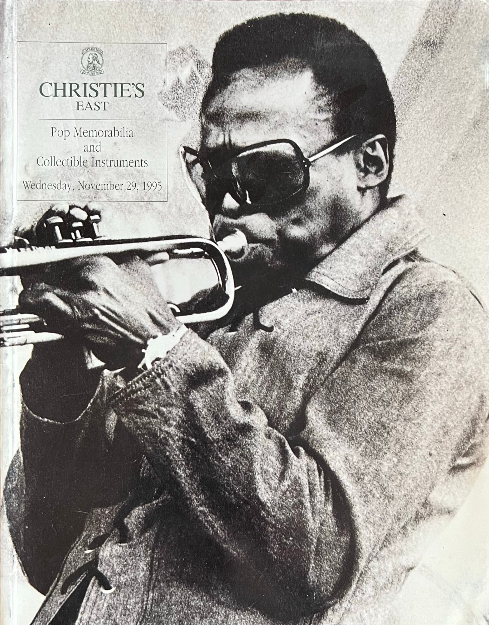 Christies East Catalog 1995 Pop / Collectible Instruments: Christies East - Pop Memorabilia and Collectibe Instruments 11/29/95