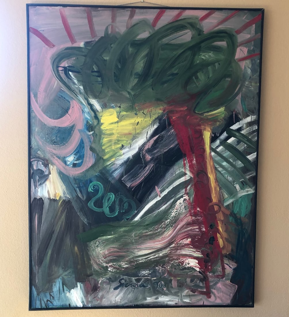 Guillermo Sienra -Oil Painting (1 of 3)