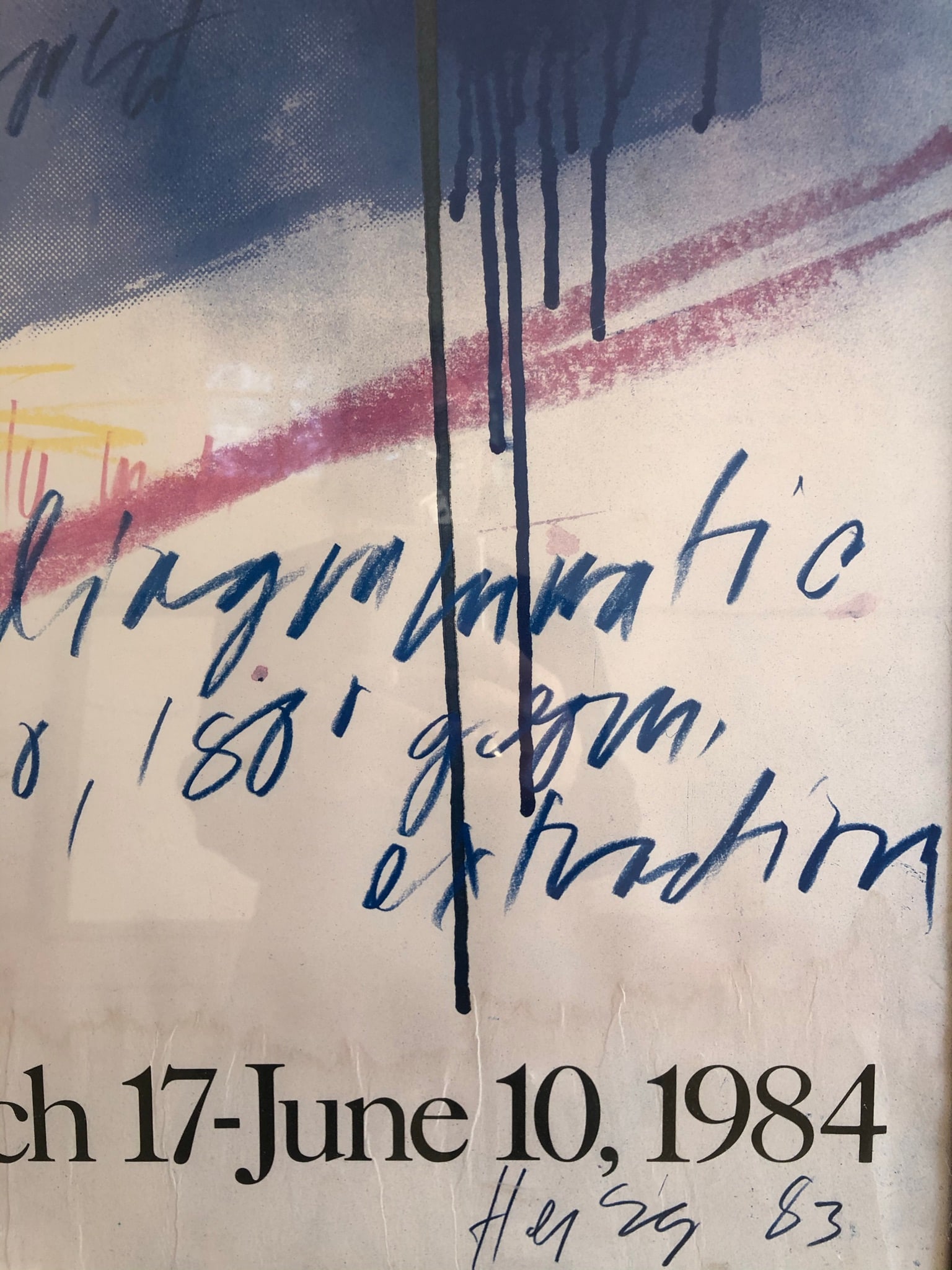 Michael Heizer -signed - 2