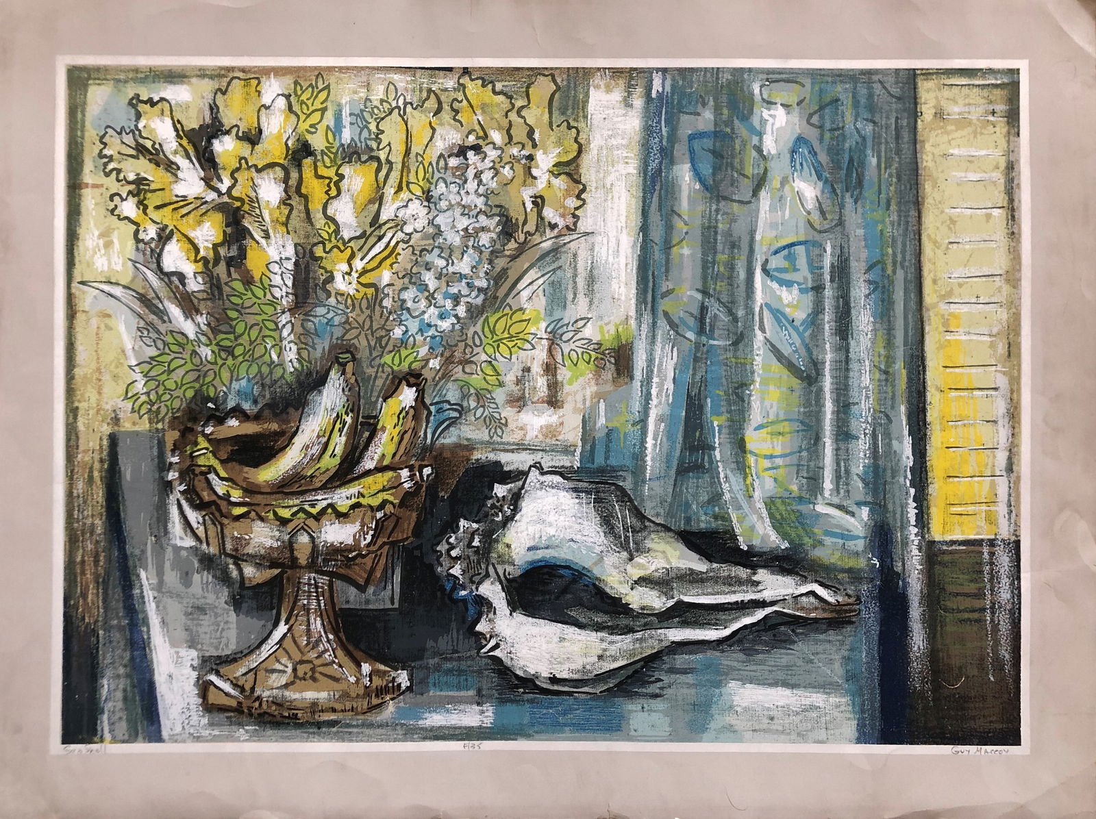 GUY MACCOY -Rare Serigraph (1 of 4)