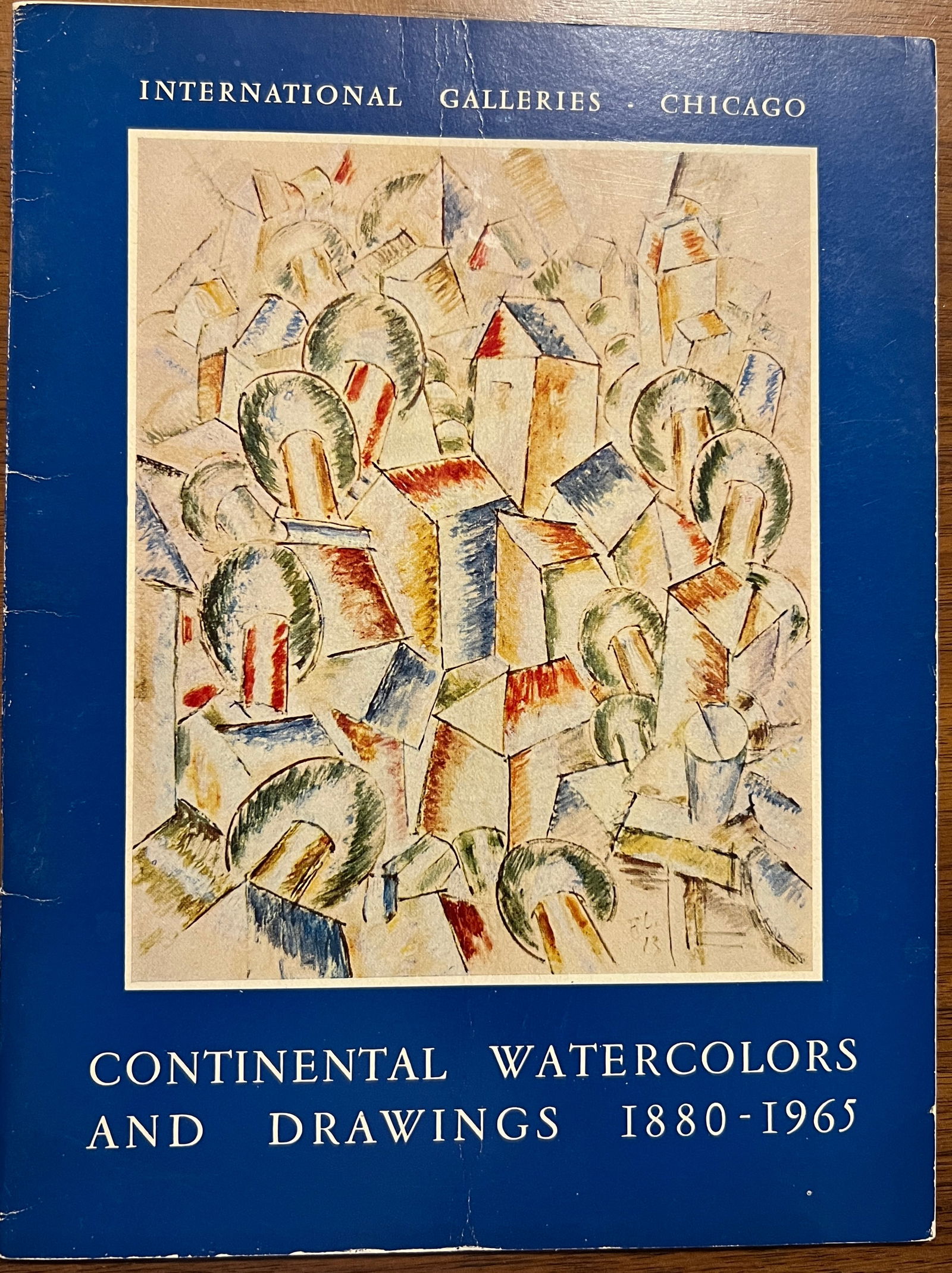 Continental Watercolors and Drawings 1880-1965.: Continental Watercolors and Drawings 1880-1965 . Catalog from International Galleries , Chicago 1966. Great Catalog printed in France. 9 1/2 x 7 1/4"