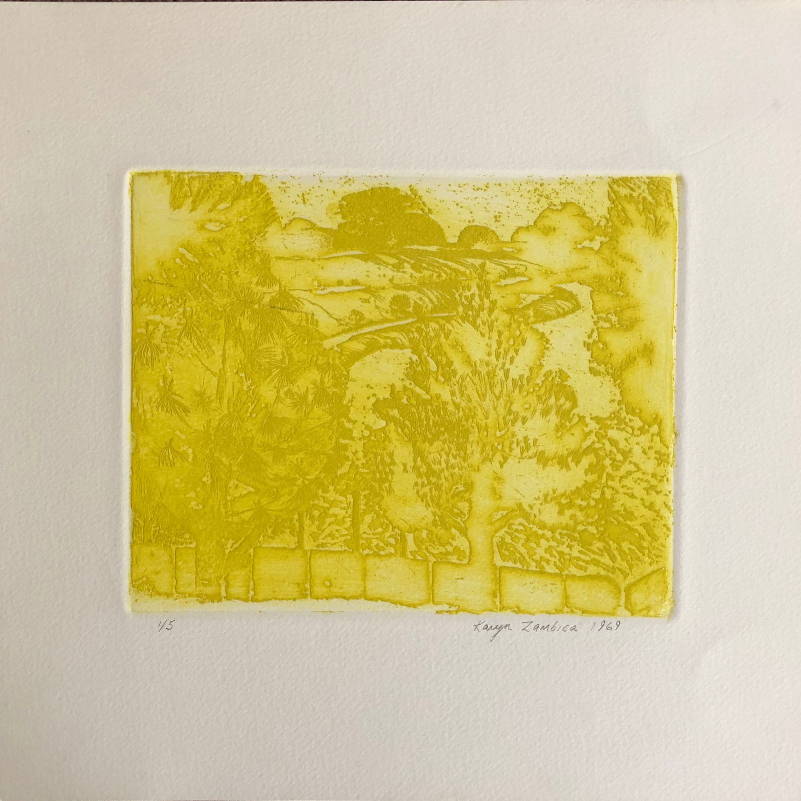 Karyn Zarubica - Mid Century Etching (1 of 2)