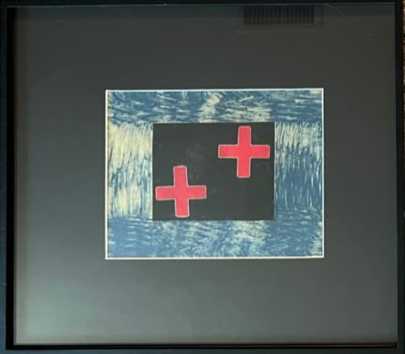 Charles Christopher Hill (B. 1948) American -Monotype - Significant provenance (1 of 3)