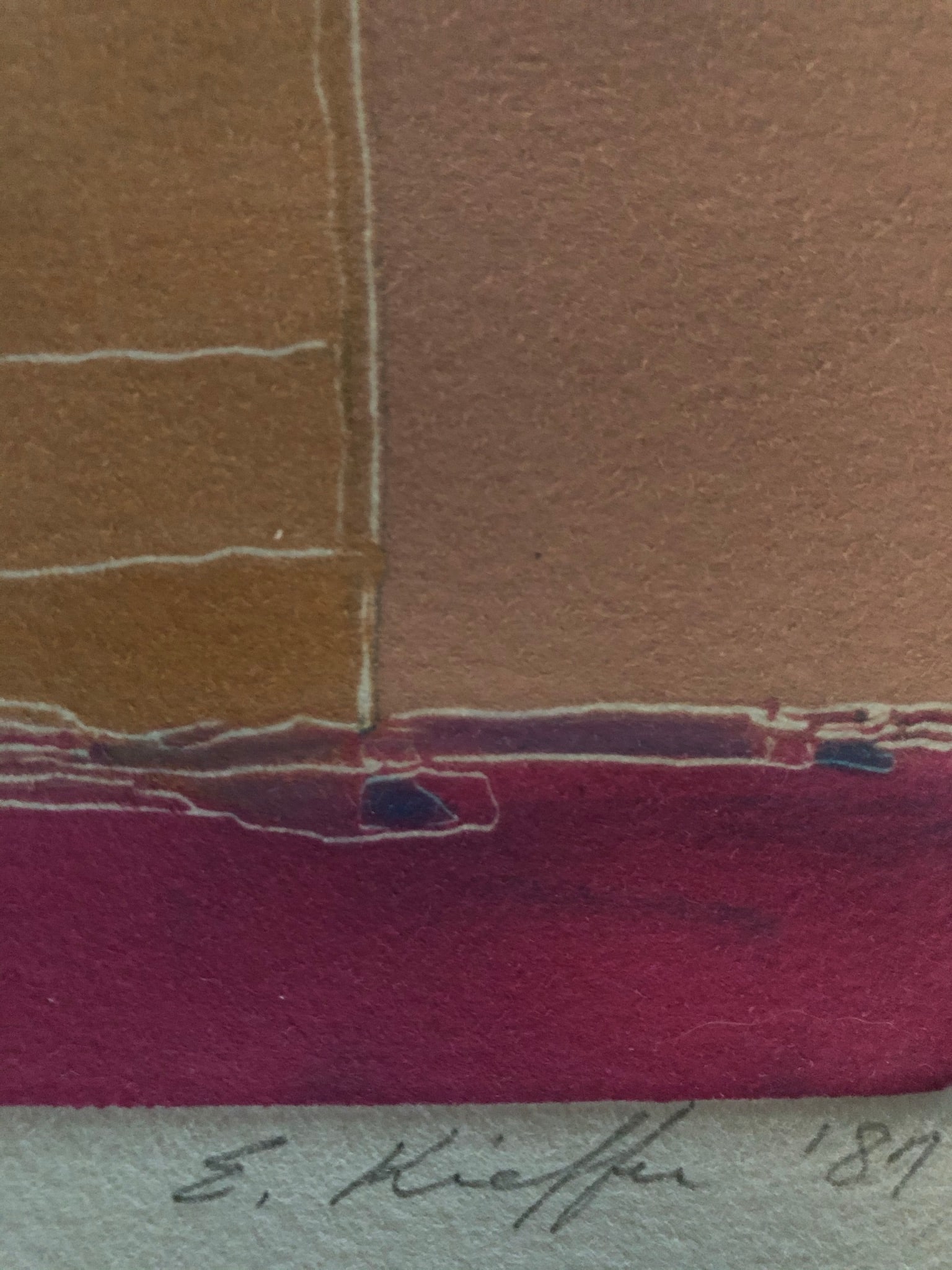 Ellen Kieffer - Signed Monoprint - 3