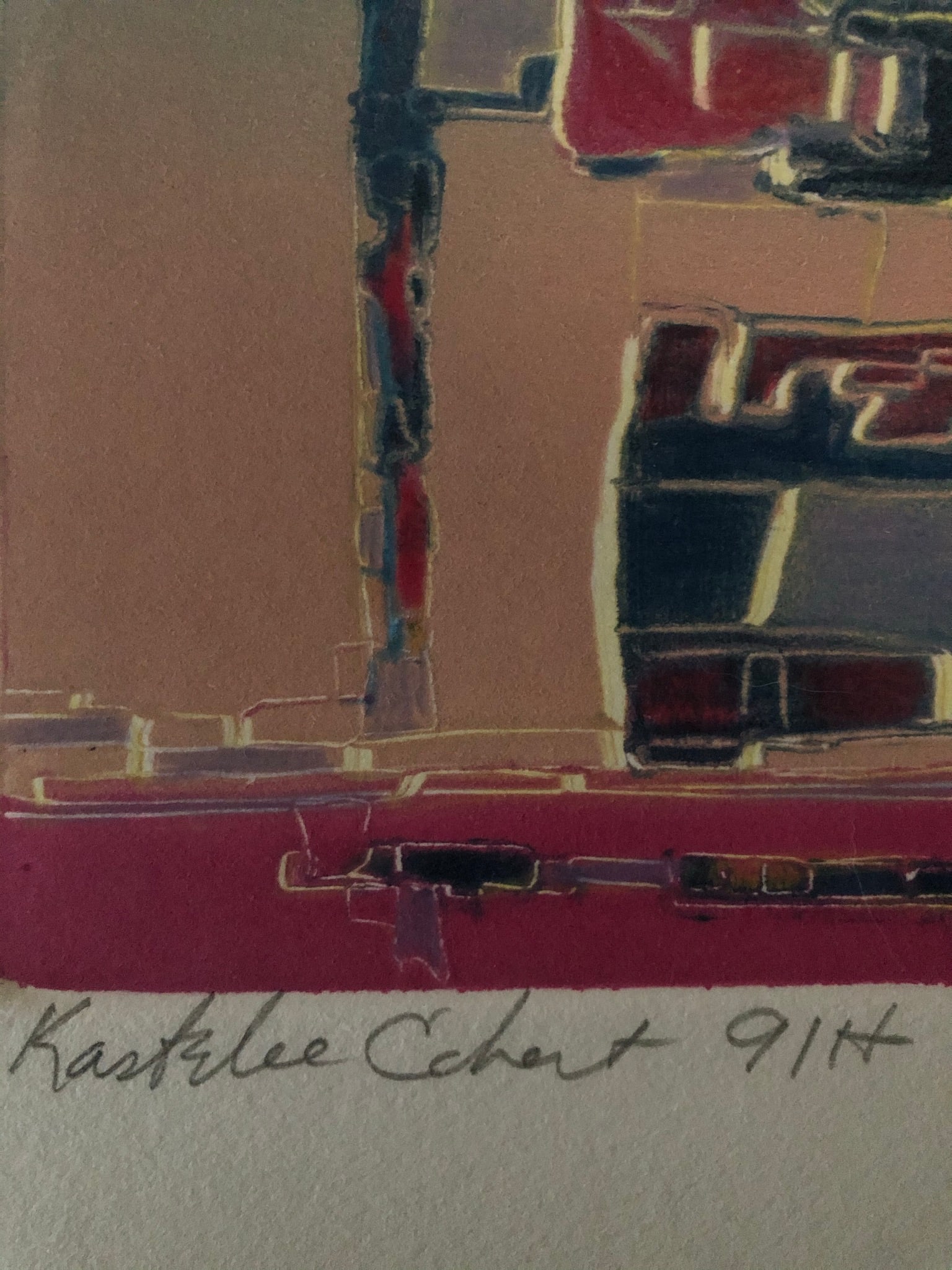 Ellen Kieffer- etching - 3