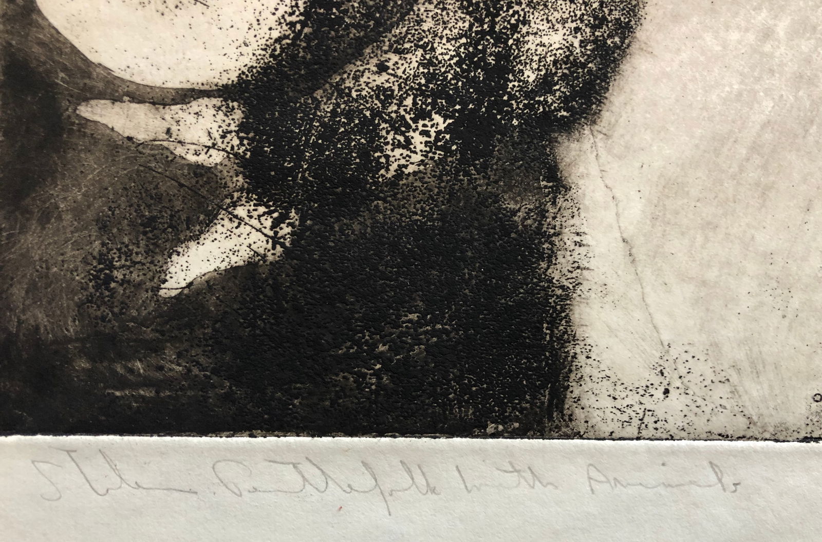 Wesley Chamberlain (1932-1990) Etching mid century - 3