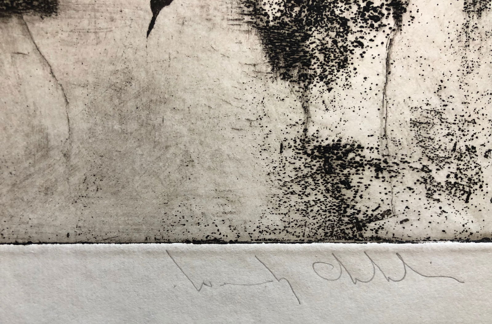 Wesley Chamberlain (1932-1990) Etching mid century - 4