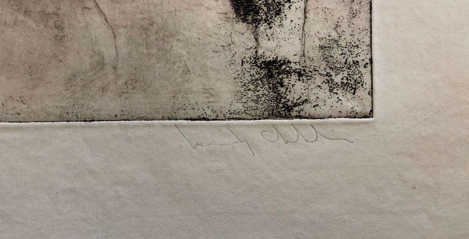 Wesley Chamberlain (1932-1990) Etching mid century - 5