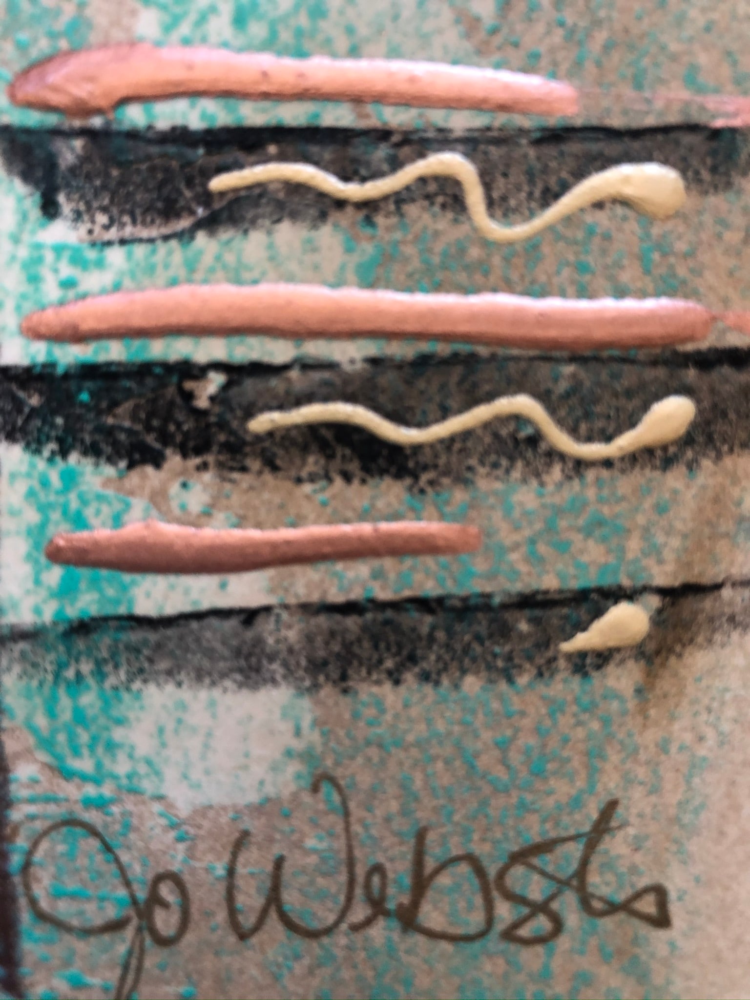 Jo Webster- Mix Medium Painting - 3