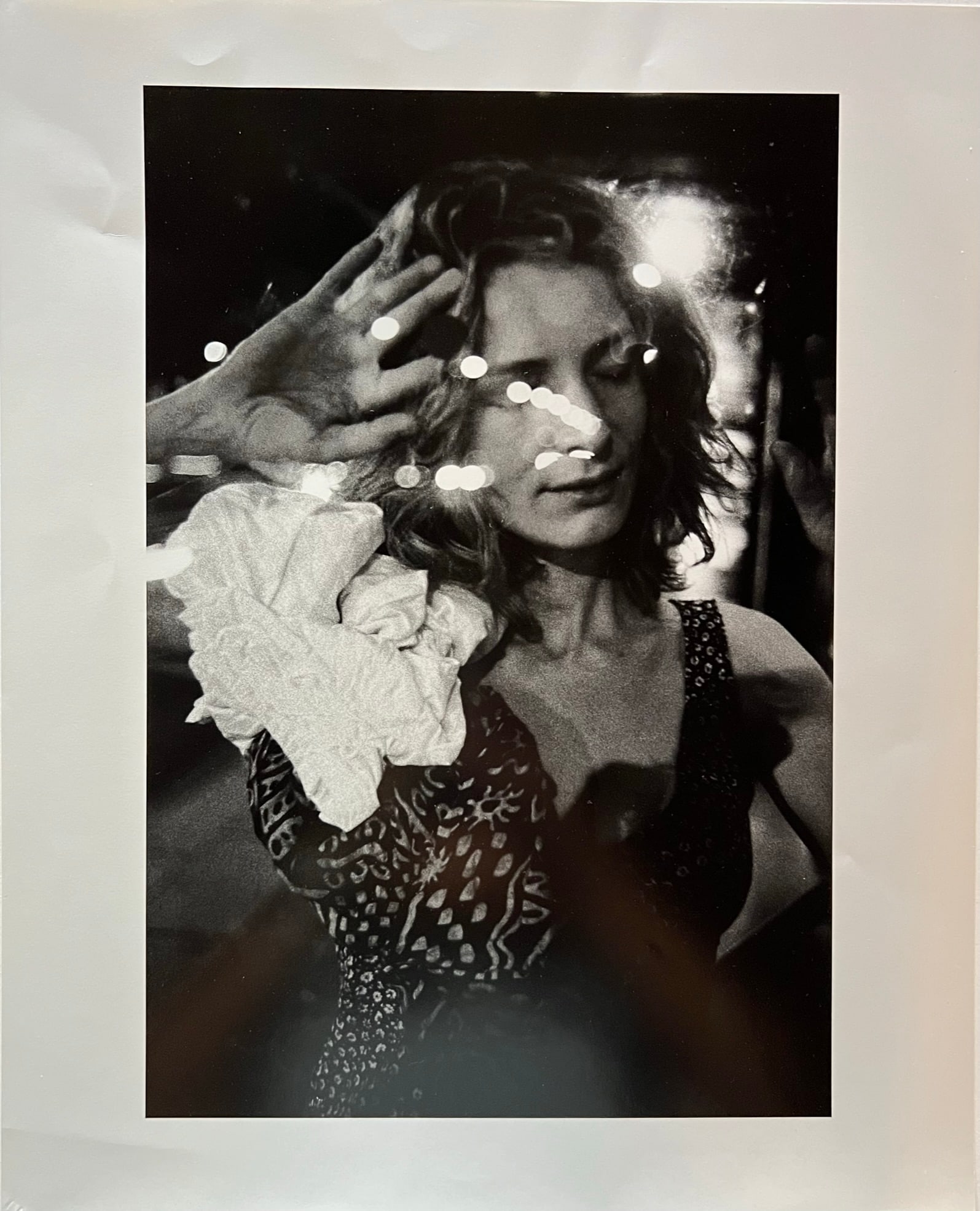 Jehsong Baak: Jehsong Baak: "Woman at the Bus Stop" Paris 2003, Printed by Baak 2004,Signed pencil verso. This size was only made for Paris dealers. Dimension: 19 3/4 x 16. Baak has had personal