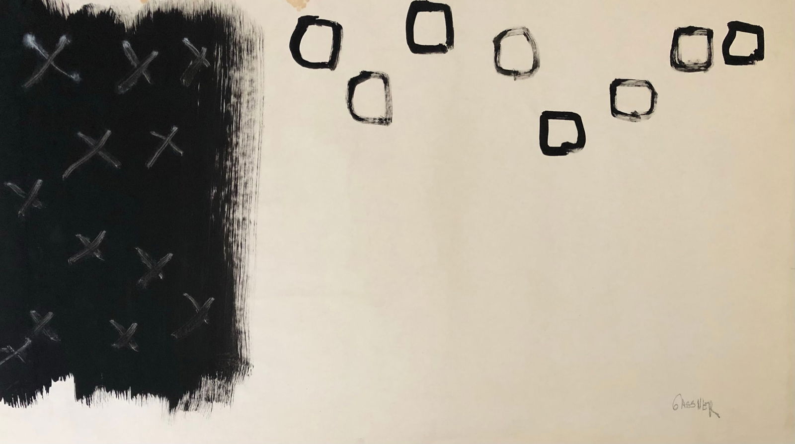 Charles Gassner (1925-1977) 1960's original (1 of 2)