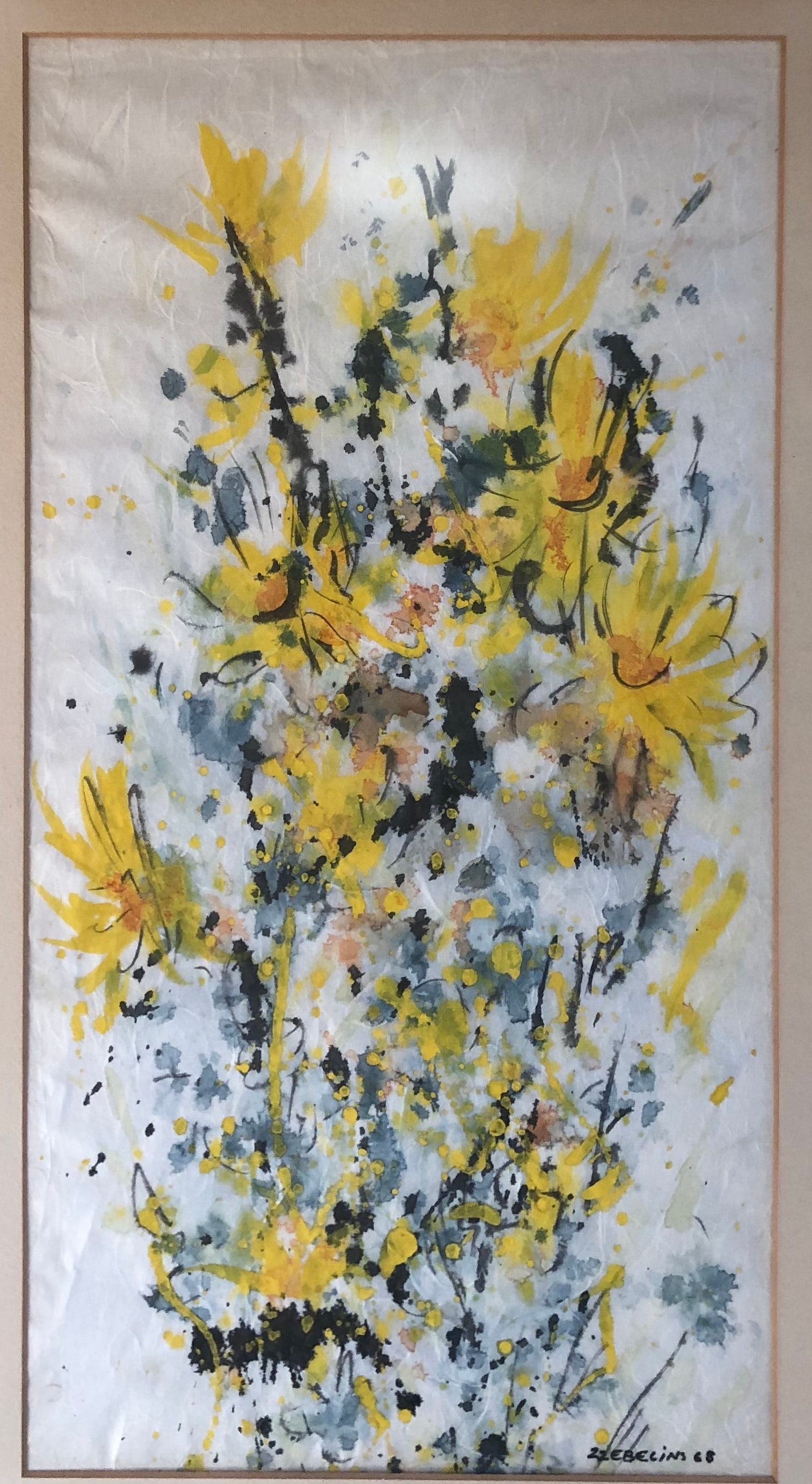 Mid Century Watercolor -signed/dated - 2