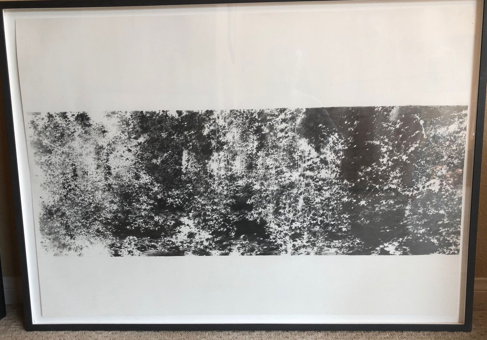 Vitek Marcinkiewicz -Graphite on paper 2005- Signed: Artist : Vitek Marcinkiewicz (Lithuanian) Title: Kongo 2 Year : 2005 Type: Graphite Drawing on paper Signed: yes, signed/dated on verso Dimensions: Sheet: 27 1/2 x 39 1/4" Frame: 30 1/4 x 42 1/4" Marc