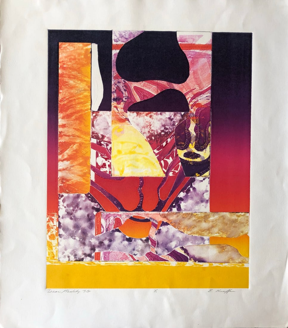 Ellen Kieffer - Monoprint (1 of 3)