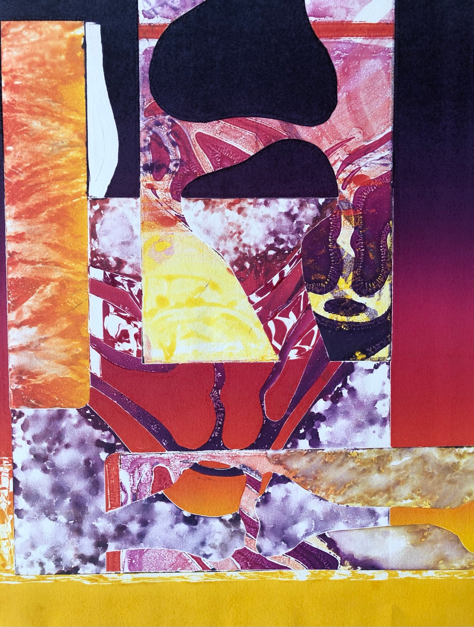 Ellen Kieffer - Monoprint - 2