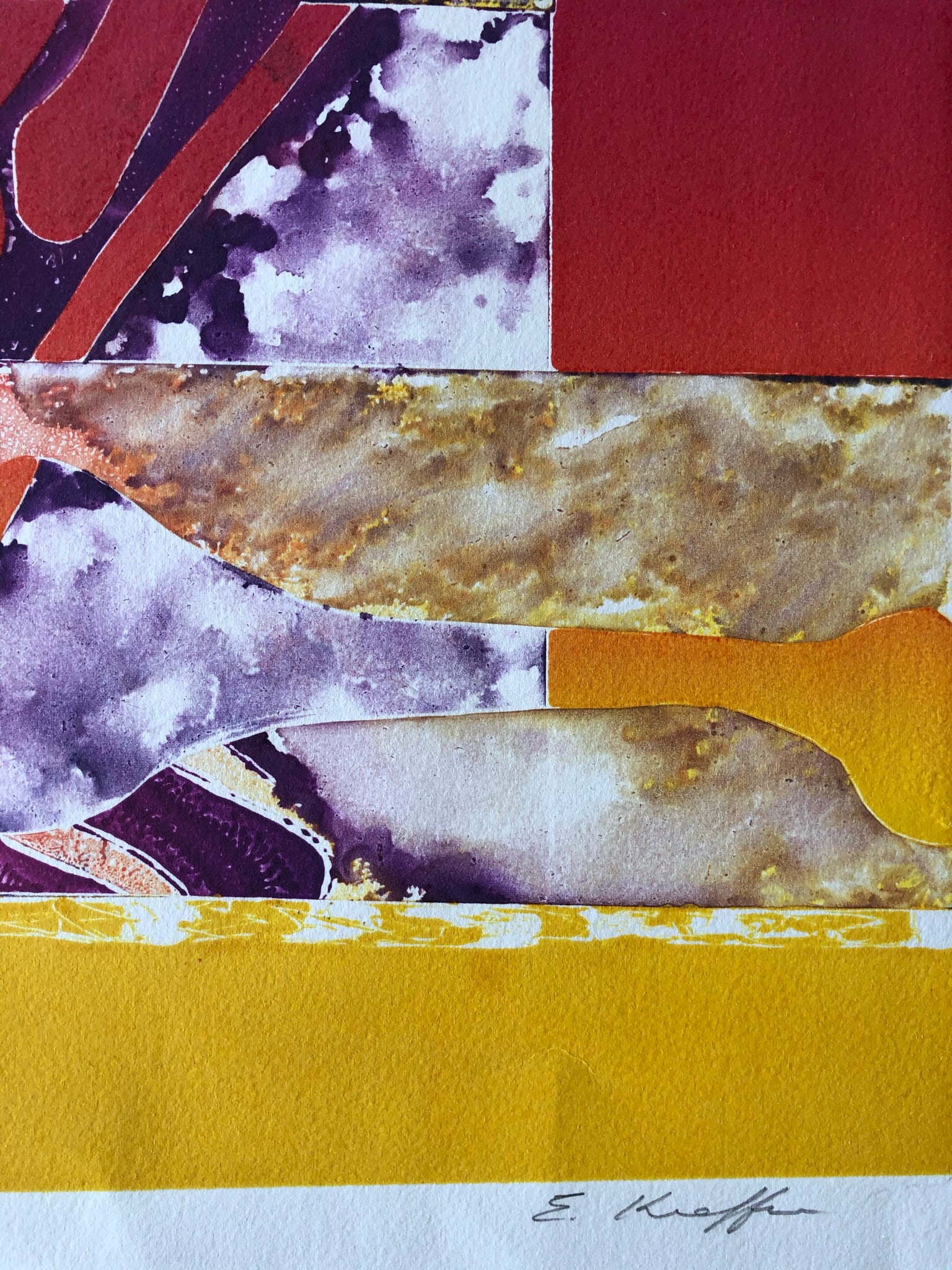 Ellen Kieffer - Monoprint - 3