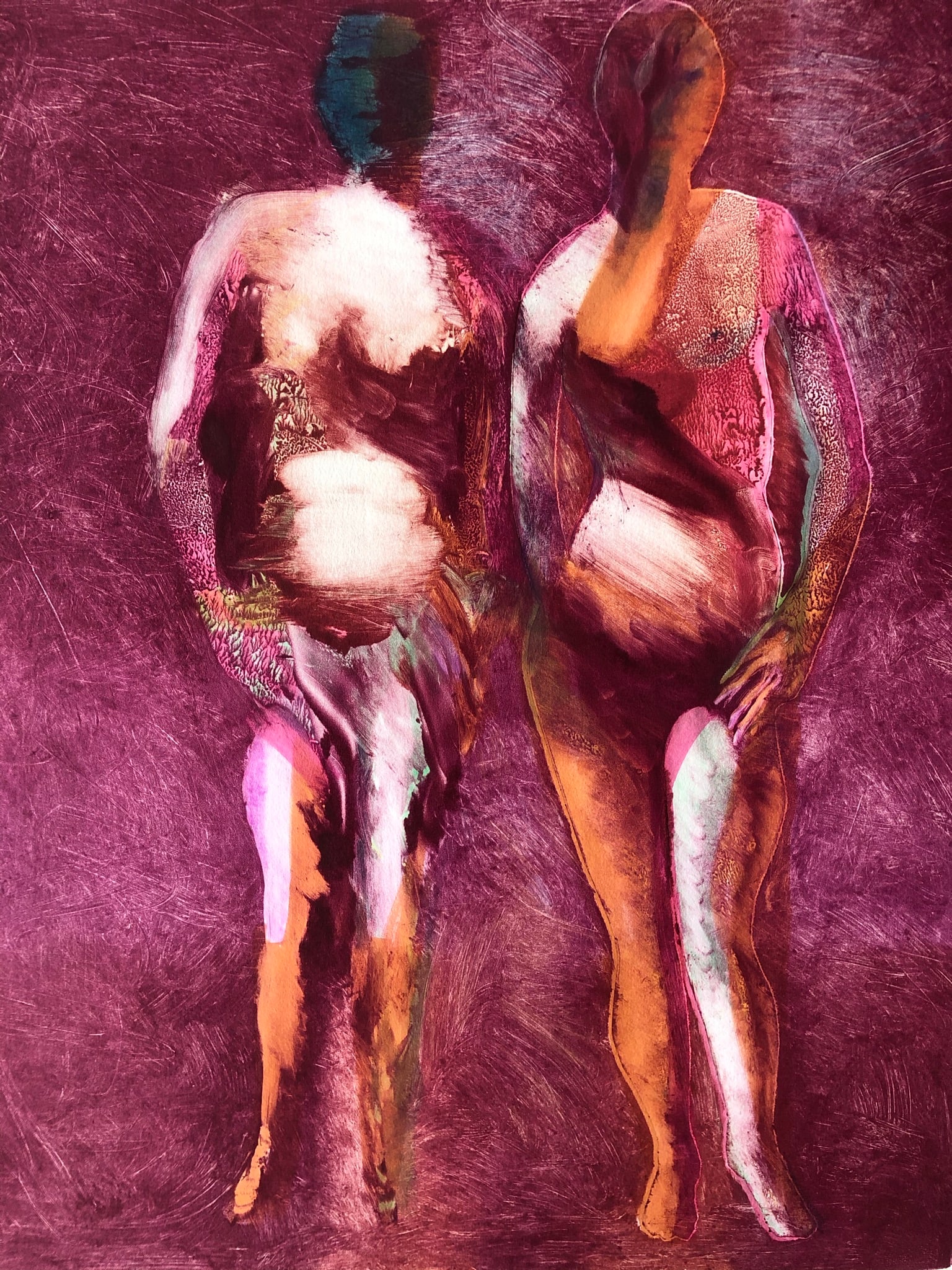 Ellen Kieffer- Monoprint - 2