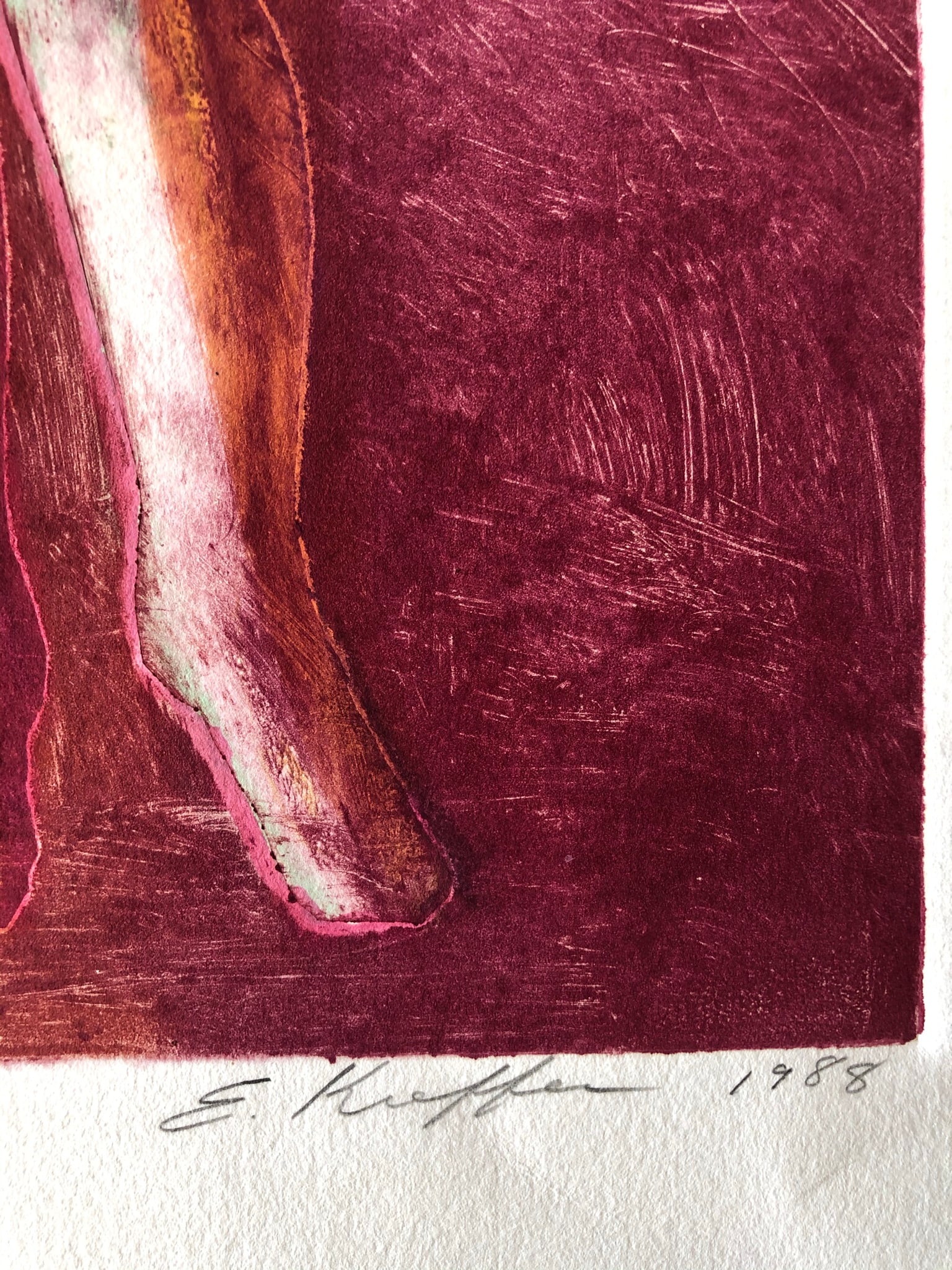 Ellen Kieffer- Monoprint - 3