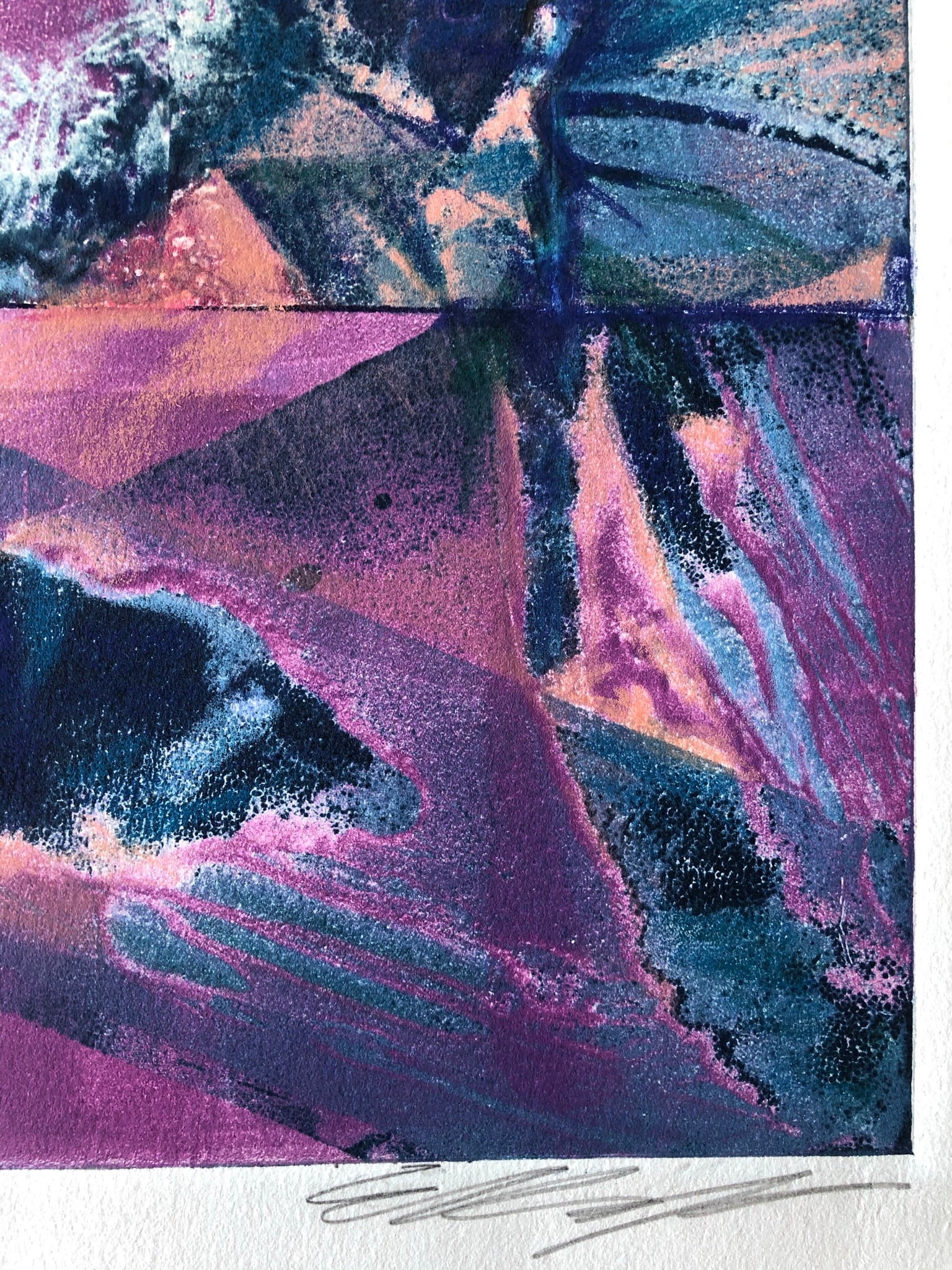 Ellen Kieffer- monoprint - 3