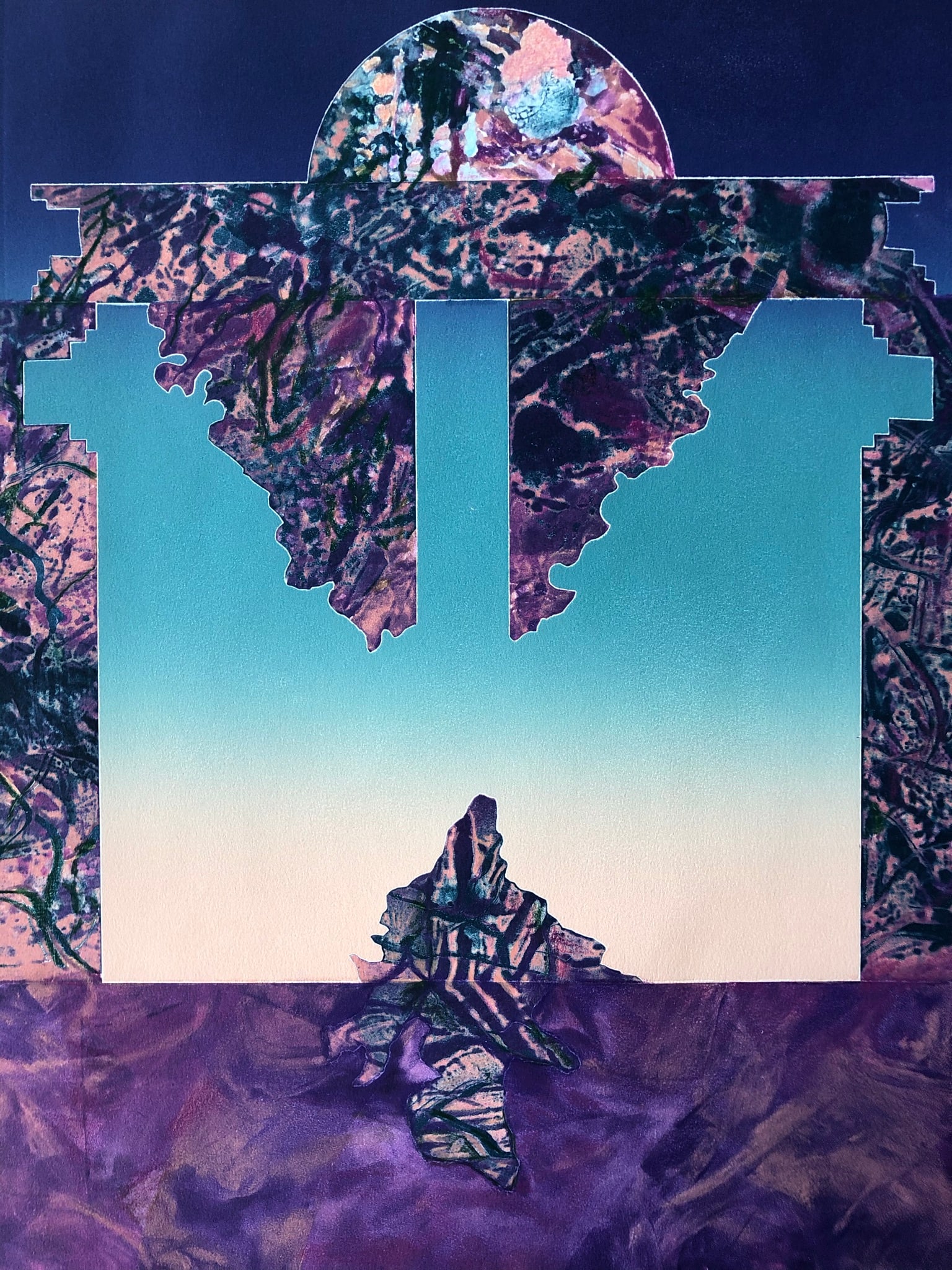 Ellen Kieffer-Monoprint - 2