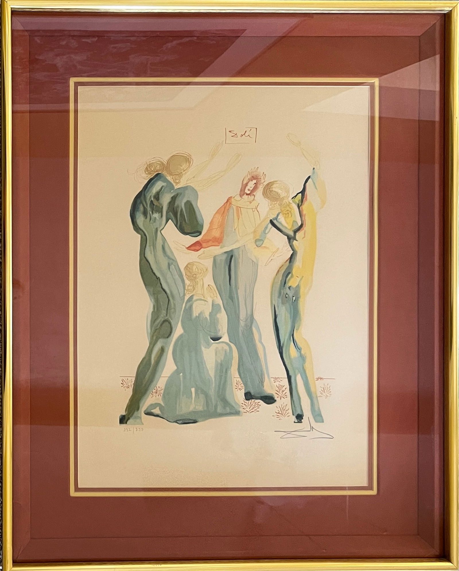 Salvador Dali "La Danse"signed/numbered (1 of 3)