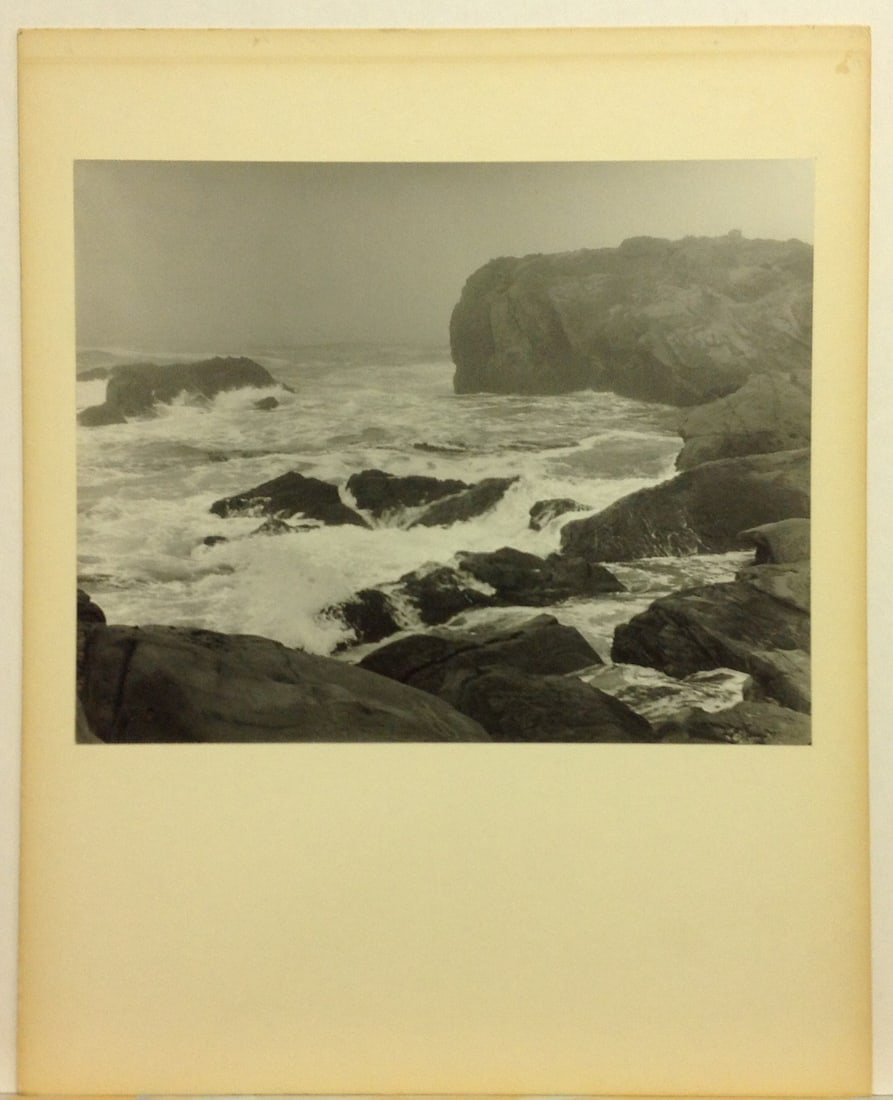 Paul Delmar - Mariners Peak: Paul Delmar vintage 1970's - Mariners Peak Dimensions: image 10 7/8" h x 13 7/8" l Board: 20"h x16"