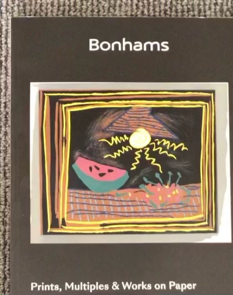 Bonhams Catalog 2018 Prints, Multiples (1 of 6)
