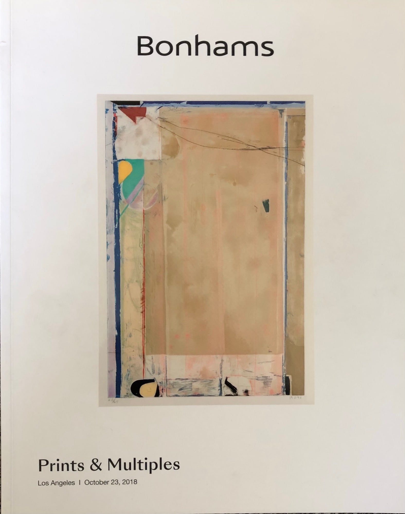 Bonhams Catalog- Prints and Multiples October 23, 2018 (1 of 5)