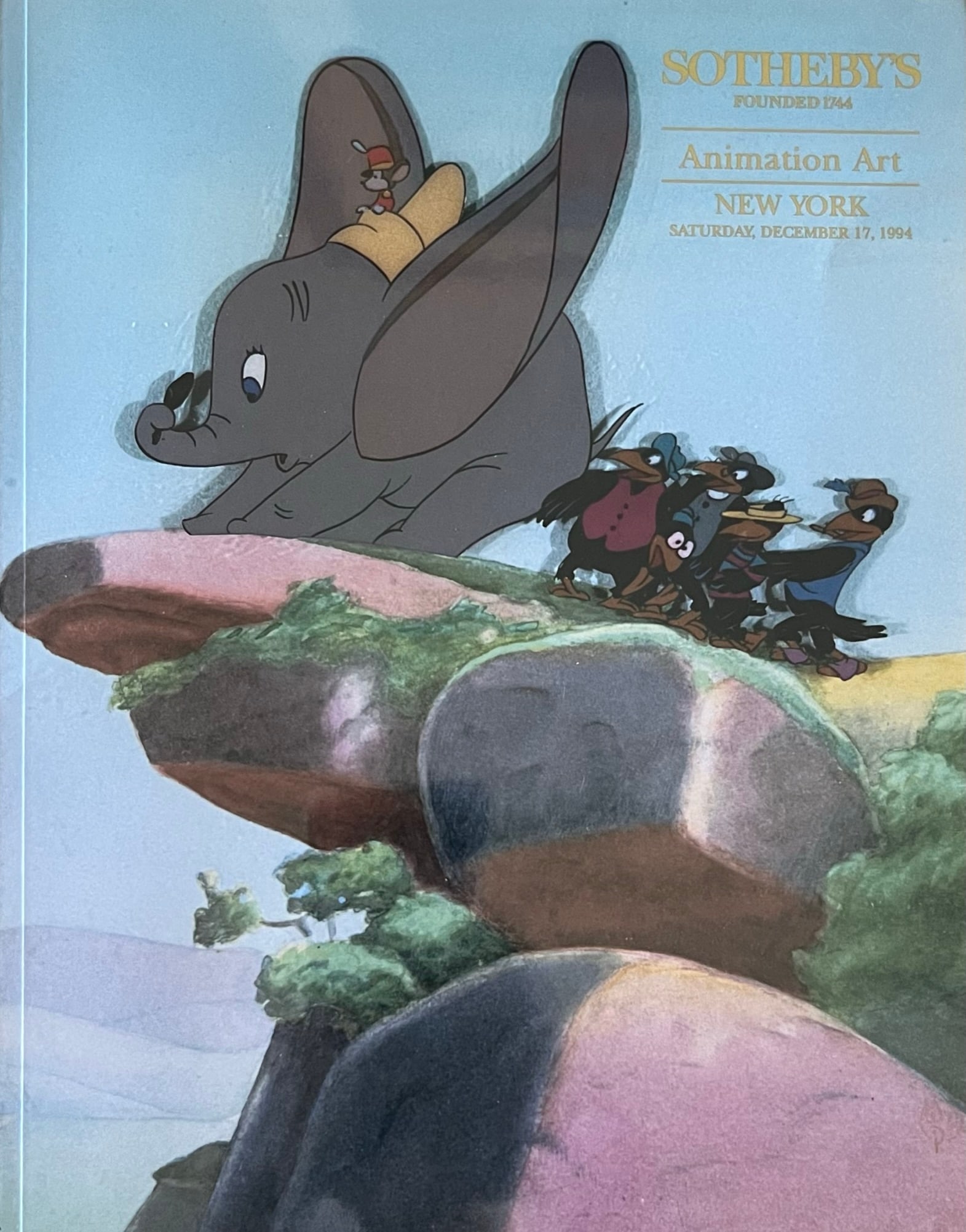 Sotheby's Catalog Animation Art 1994: Sotheby's Animation Art New York 12/17/94 Collector Carousel including Rock n Roll, Entertainment , Dolls and Toys