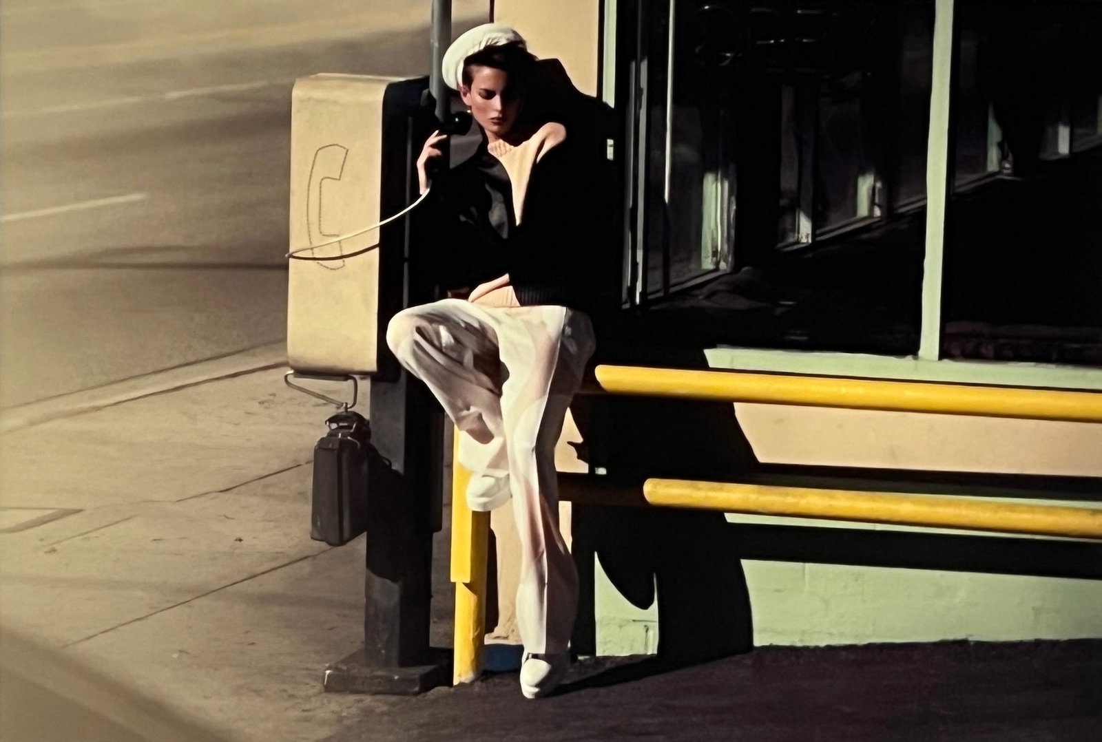 Rene & Radka Limited Edition AP print - on the payphone: Rena & Radka (Rene Hallen - Germany / Radka Leitmeritz -Czech Rep) Limited Edition proof. Exhibitions in Paris, Slovakia, Italy, NY. 2010 National Museum of Photography in Florence showecased and exhi